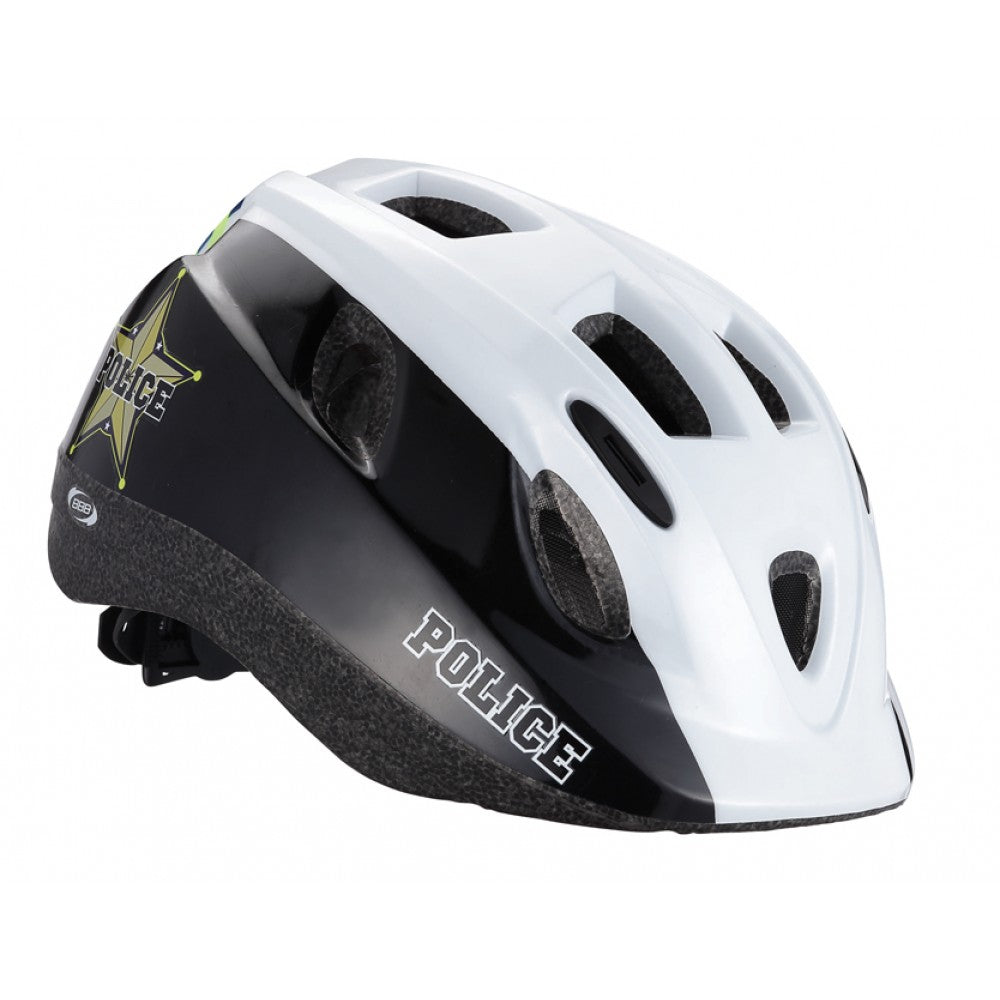 BBB BHE-37 Boogy Kids Helmet Police S