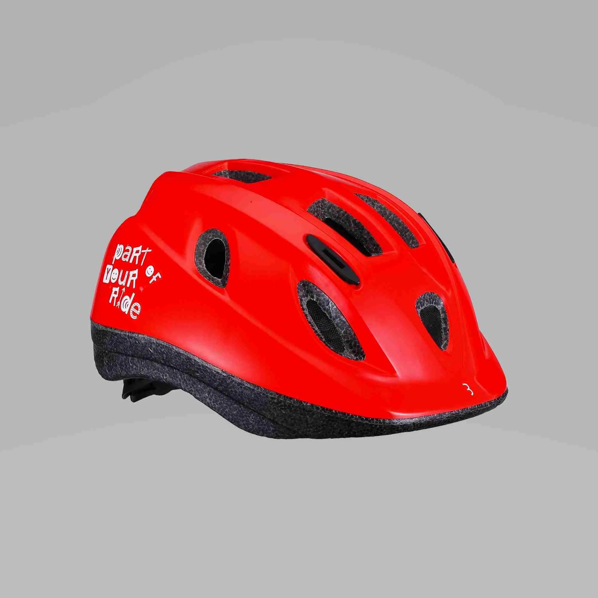 BBB BHE-37 Boogy Kids Helmet Glossy Red M, S